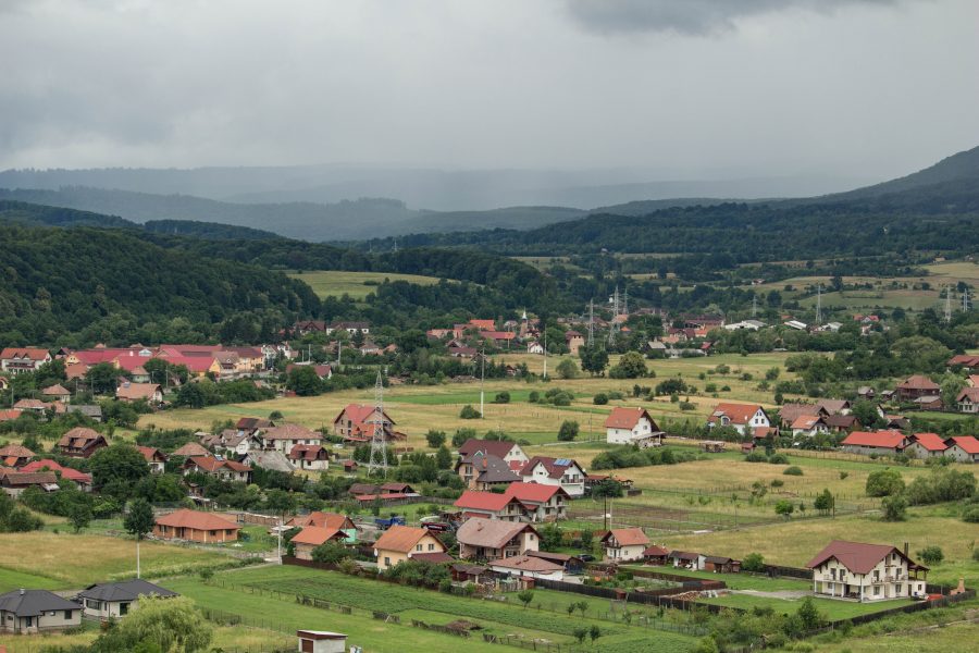 Látkép a Szovátai Kilátótoronyból