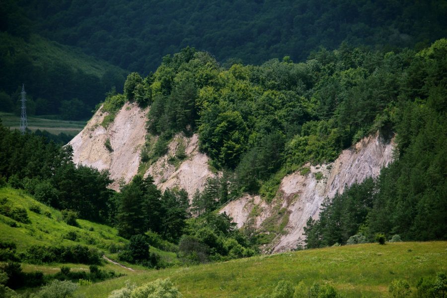 A Parajdi Sószoros tavasszal