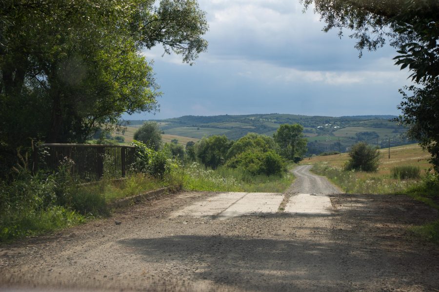 Híd az Etéd fele vezető úton