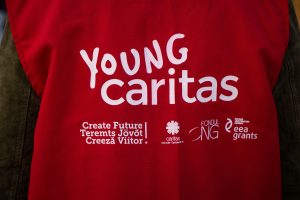 A Young Caritas jelmondata Teremts jövőt
