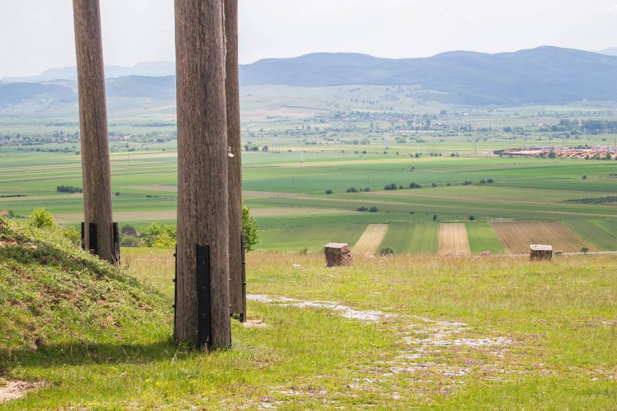 Látkép az Óriáspince-tetőről