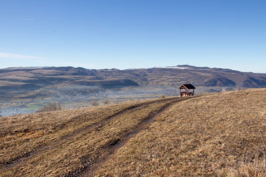 A Felsősófalvi-kilátó télen