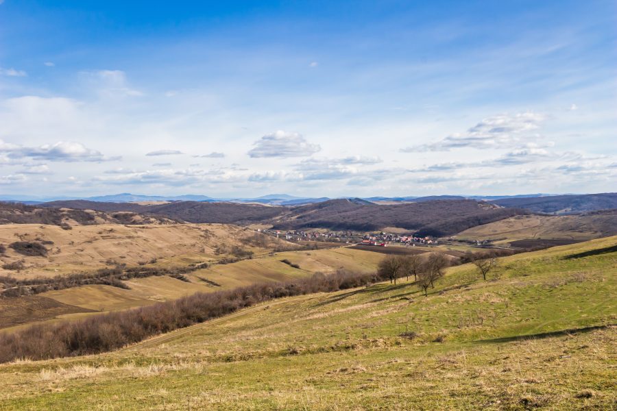 Látkép a Terebics-tetőről