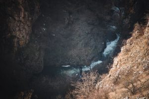A Rákos-patak a Túri-hasadékban