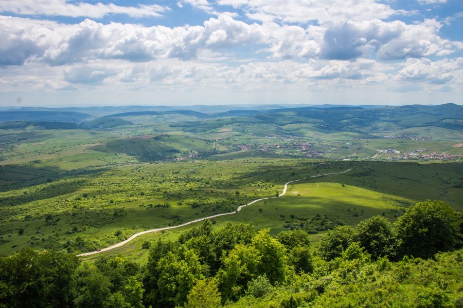 Látkép a Jézus szíve kilátótól