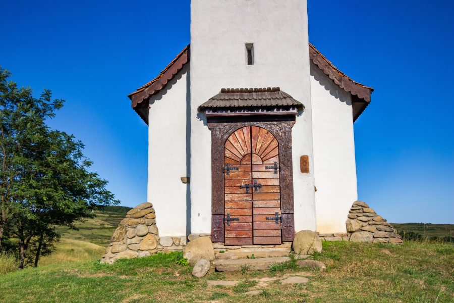 Az Isteni irgalmasság kápolna Székelyvéckén