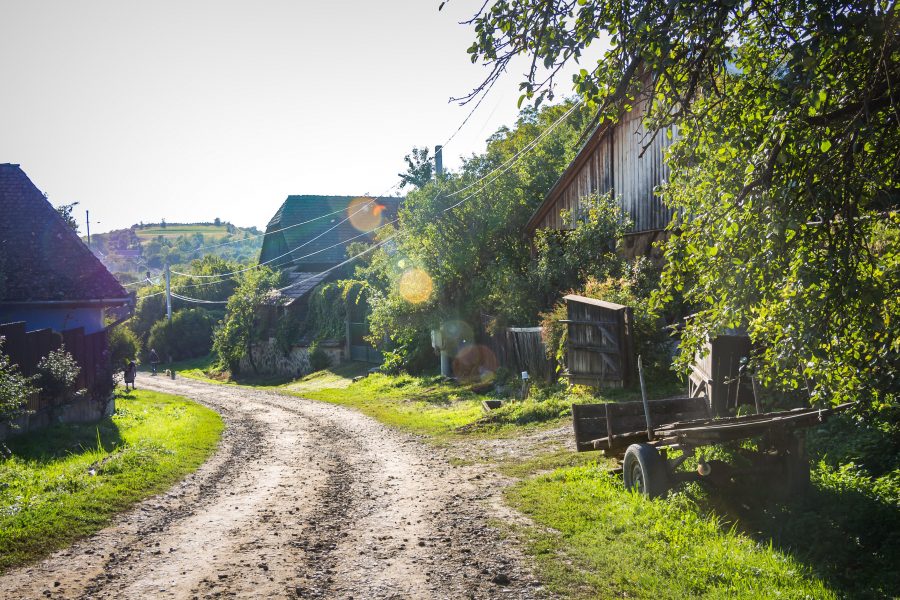 Nyárádselyei utcarészlet