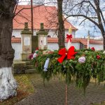 Adventi koszorú a lisznyói Emlékparkban