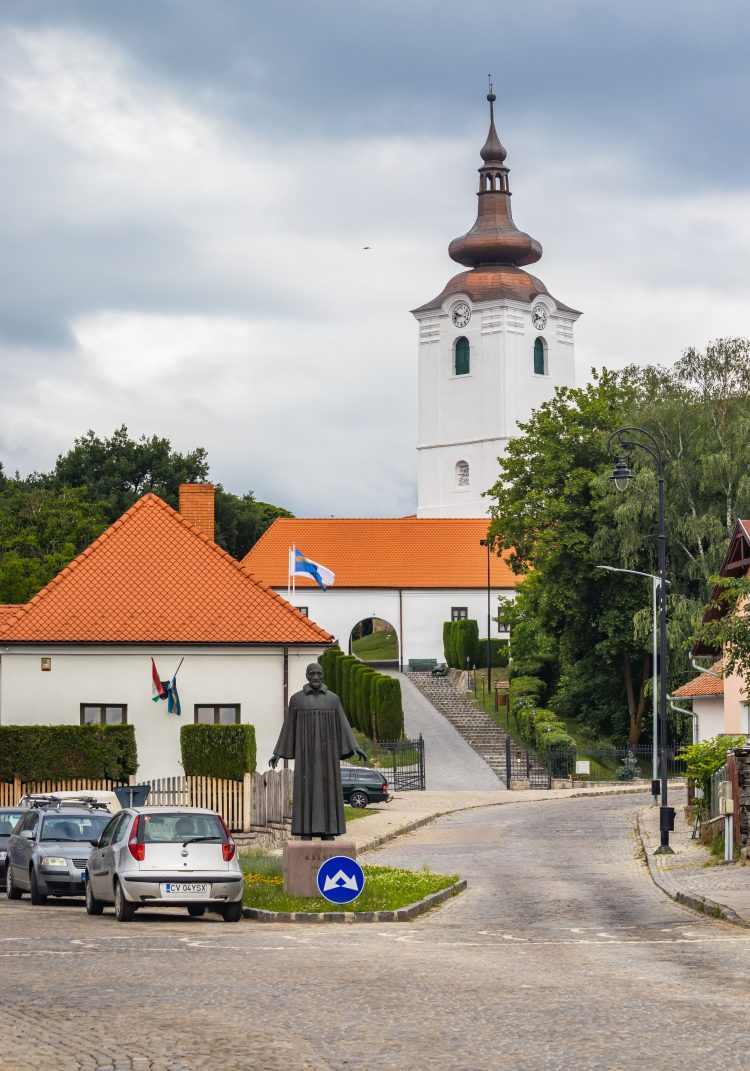 Kálvin János szobor Sepsiszentgyörgyön