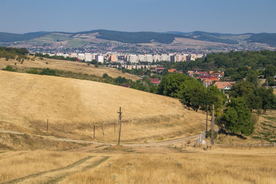 Marosvásárhely Kishegyszőlő irányából