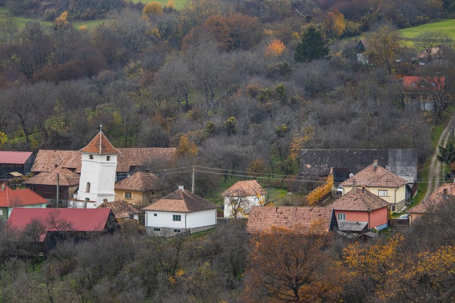 Sükő őszi látképe