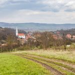 Somosd látképe Várhegy irányából