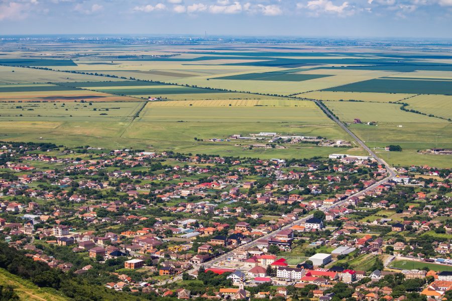 Tájkép Arad irányába