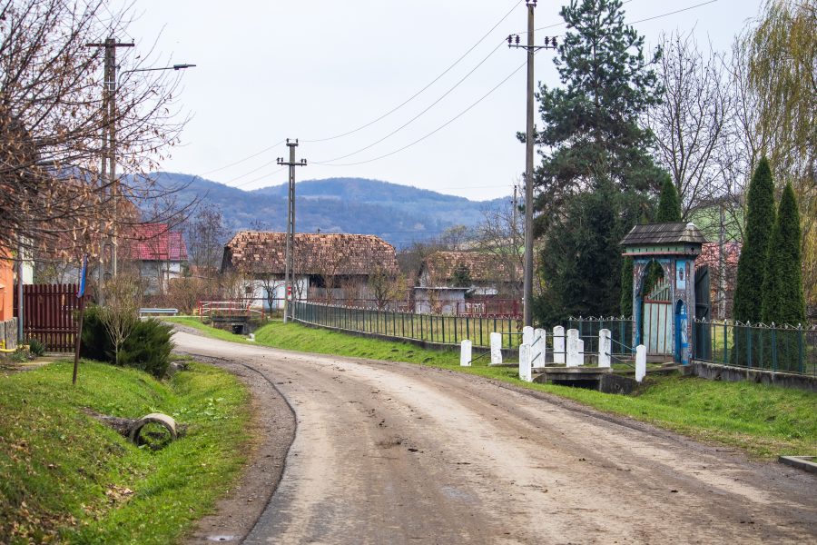 Székelykövesdi utcarészlet