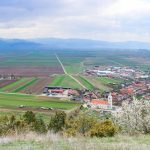 Kézdiszentlélek látképe a Perkőről