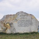 Szikla a hunok nagy királyának emlékére