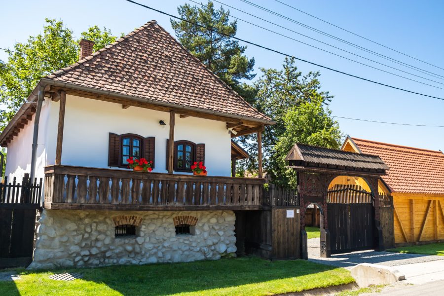 A mikházi Angi-porta azaz a Limespark bejárata
