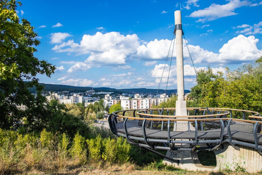 Cserealja park és kilátó - Marosvásárhely