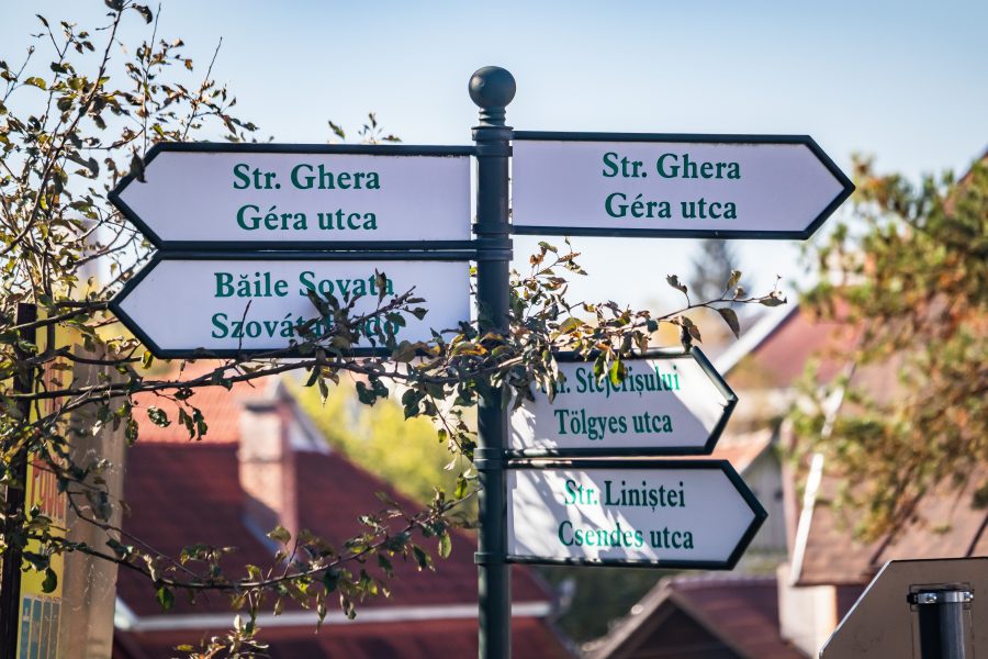 A Géra utca Szovátán